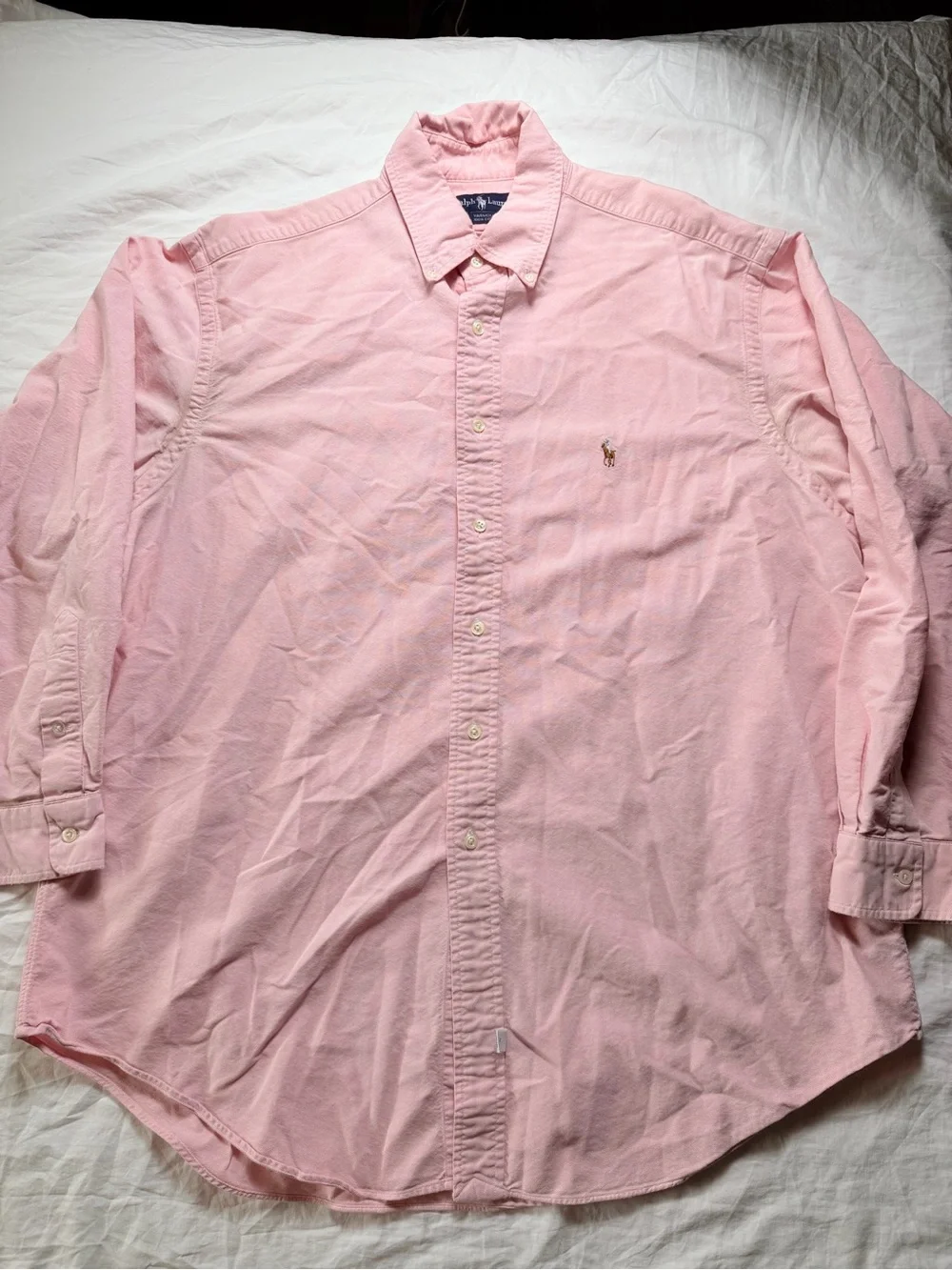 Polo by Ralph Lauren Light Pink Oxford Button-Down Shirt